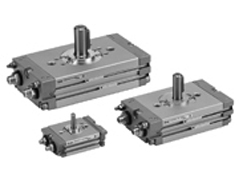 SMC's new thin rotary swing cylinder rack type CRQ210, CRQ215, CRQ220, CRQ230, CRQ240 overall dimensions sample parameter selection manual