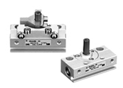 SMC small rotary swing cylinder CRJ6, CRJ8 overall dimensions sample parameter selection manual