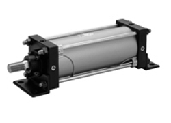 SMC标准型气缸CS1140、CS1125、CS1160、CS1180、CS1200、CS1250、CS1300外形尺寸样本参数选型手册