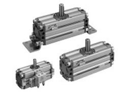 SMC rack type rotary swing cylinder CRA130, CRA150, CRA163, CRA180, CRA1100 outline dimensions sample parameter selection manual