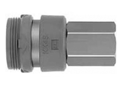 SMC Butt-type push-in connector KKH4S, KKH2MS with one-way valve Dimensions Sample Parameter Selection Manual