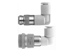 SMC push-in connectors with one-way valve KK2, KK3, KK4, KK6 Dimensions Sample Parameter Selection Manual