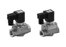 SMC's new direct-acting 2-way solenoid valve for oil passage VCL21, VCL31, VCL41 Dimensions Sample Parameter Selection Manual