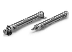 SMC标准型气缸双动CM20,CM40、CM32、CM25外形尺寸样本参数选型手册