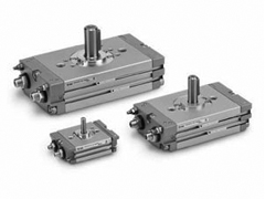 SMC Thin Rotary Swing Cylinder Gear Rod Type CRQ10, CRQ15, CRQ20, CRQ30, CRQ40 Overall Dimensions Sample Parameter Selection Manual