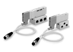 SMC5通电磁阀/单体式SV1000、SV2000、SV3000、SV4000外形尺寸样本参数选型手册