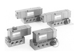 SMC5通直动型/金属密封VS4000、VS4130、VS4120外形尺寸样本参数选型手册