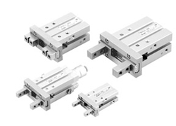 SMC parallel switch type pneumatic finger long stroke MHZL210, MHZL225, MHZL216 overall dimensions sample parameter selection manual