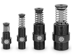 SMC adjustable pressure hydraulic shock absorber RB-LROEM1.5, RB-LROEM2.0 overall dimensions sample parameter selection manual