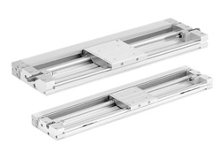 SMC mechanical contact rodless cylinder convex guide type MY2C16, MY2C40 outline dimensions sample parameter selection manual