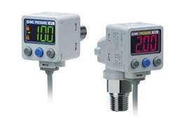 SMC一般流体用数字式真空开关ZSE6B80外形尺寸样本参数选型手册