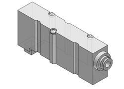 SMC5通先导型橡胶密封电磁阀SYJ5000、SYJ5220、SYJ5120外形尺寸样本参数选型手册