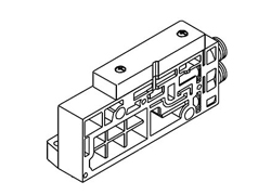 SMC5通电磁阀/插头连接集装式SV1000、SV2000、SV3000、SV4000外形尺寸样本参数选型手册