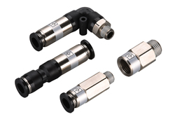 Hengtuogao Quick Connector with Stop Valve KZB209, KZB206 Straight-through Type with Stop Valve, KZB275 Quick Connector with Stop Valve Dimensions Sample Parameter Selection Manual