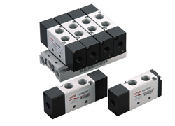 Hengtuogao 3-way pilot solenoid valve VM510 overall dimensions sample parameter selection manual