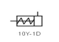 Fangda Mini Cylinder 10Y-1D, 10Y-1DH Overall Dimensions Sample Parameter Selection Manual