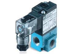 MAC three-way solenoid valve 35LA overall dimensions sample parameter selection manual