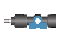 Bosch Rexroth trunnion bearing block CLTB outline dimensions sample parameter selection manual