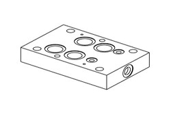 Bosch Rexro Rexro oil manifold block and valve plate TP16 outline dimensions sample parameter selection manual