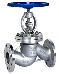 High pressure stop valve