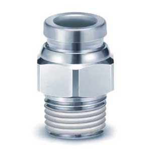 KQB2H06 Male threaded straight connector