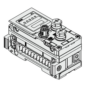 The electromagnetic valve EX250-SEN1