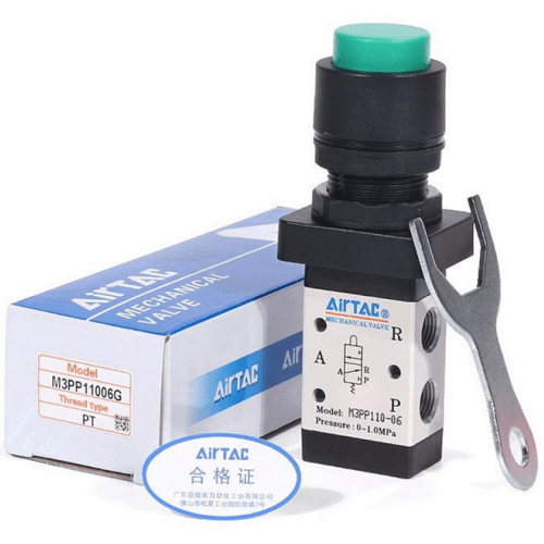 Protruding button type mechanical valve-M3PP