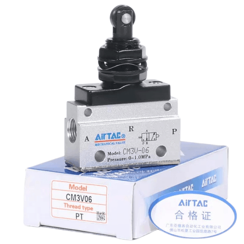 Vertical roller type mechanical valve CM3V08