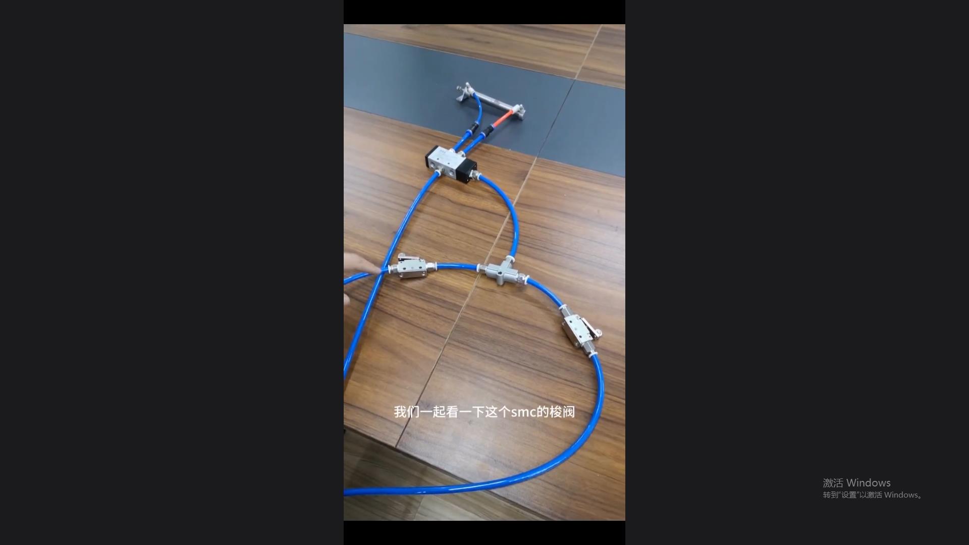 An explanation of the working principle of SMC shuttle valve mechanical valve pneumatic valve