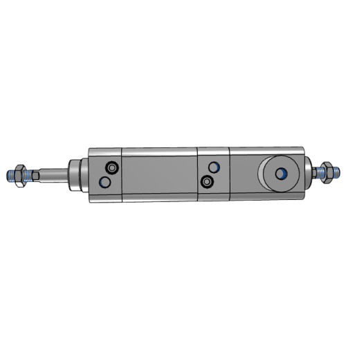 Hold the double-output cylinder tightly-BSED