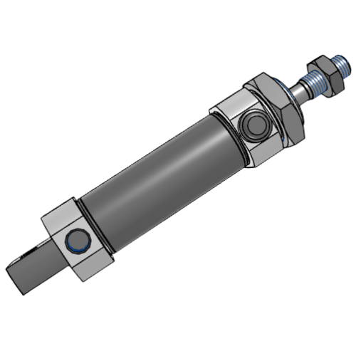 Single acting mini cylinder-MSF