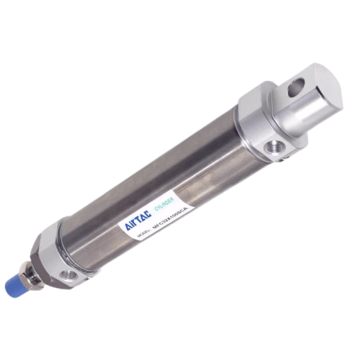 Cushioned stainless steel mini cylinder-MFC