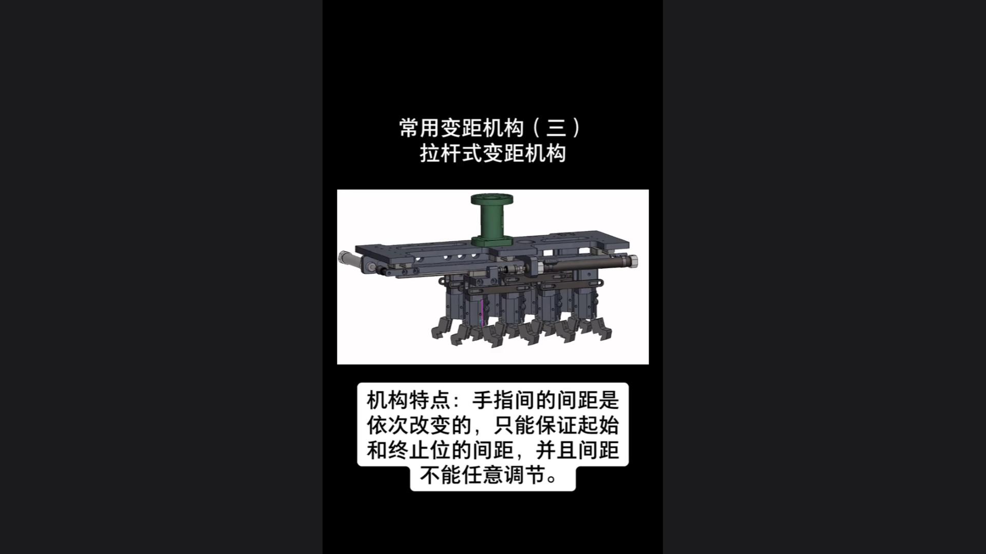 Characteristics of tie rod type variable pitch mechanism