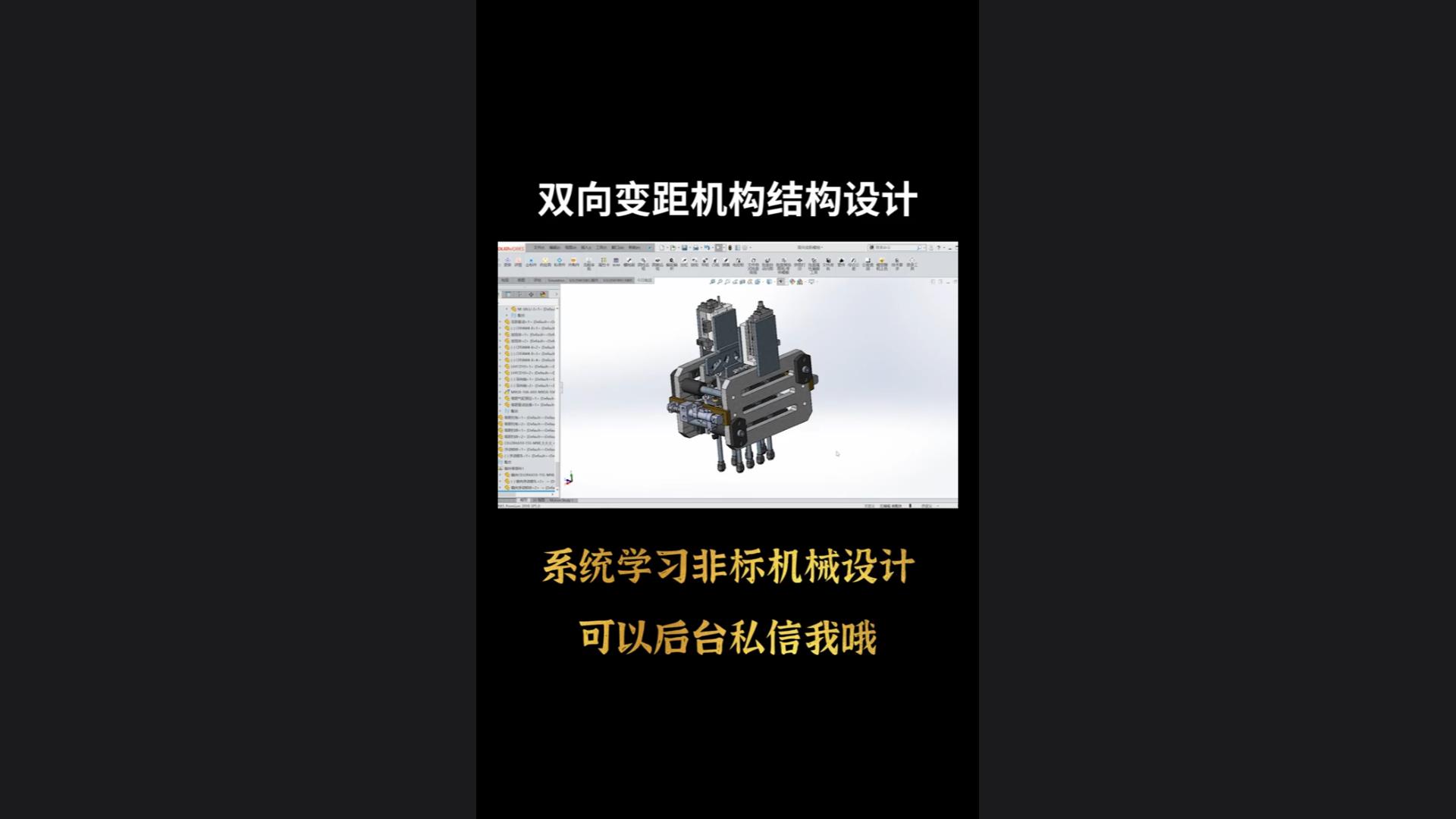 Two-way variable pitch mechanism - structural design details