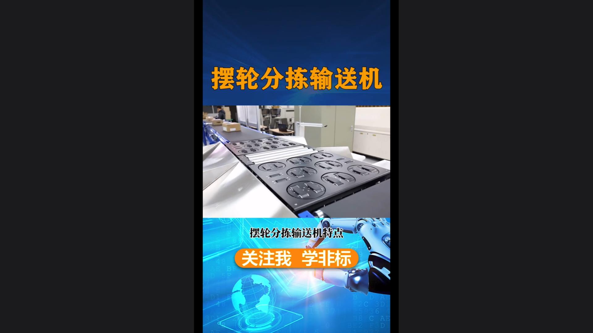 The functions and characteristics of balance wheel sorting conveyor