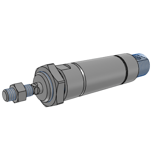 Aluminum alloy mini cylinder MBLC63X80U