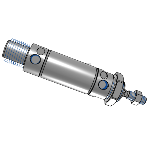 Aluminum alloy mini cylinder MBLC63X80U