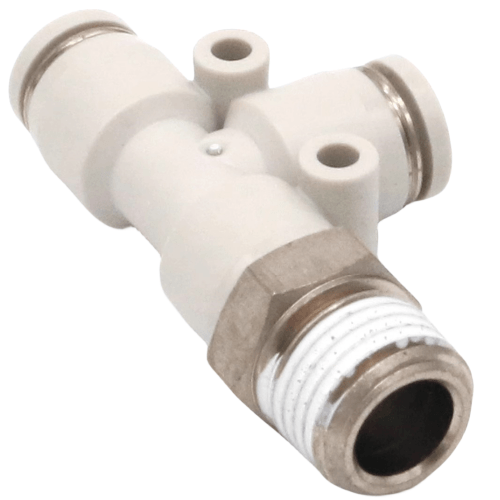 Connector-T type threaded tee-X-APD