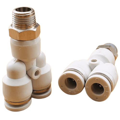 Connector-Y-type threaded tee-X-APX