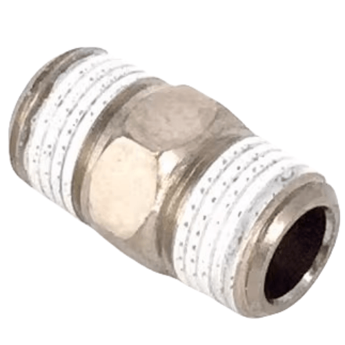 Double male thread straight connector BB0404-S