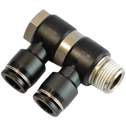 F-type threaded rotatable tee joint-PHW