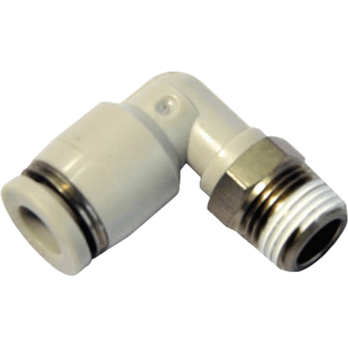 Connector-L-type threaded two-way X-EPL8M8