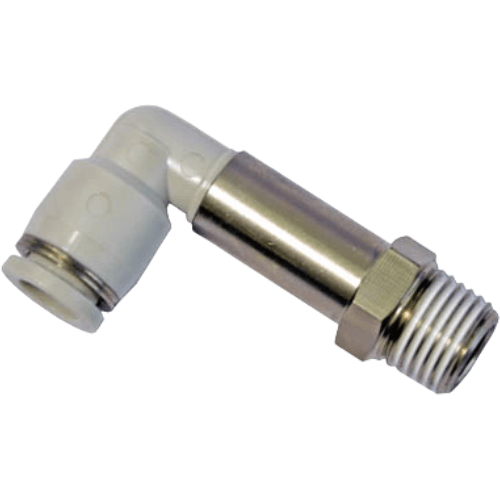 Connector-L-shaped extended thread two-way-X-EPLL