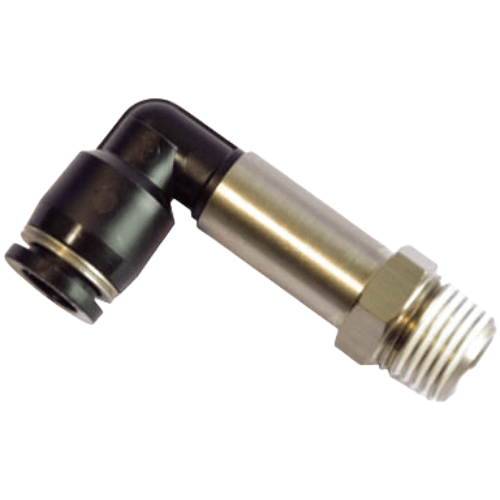 X-EPLL Connector-L-shaped extended thread two-way