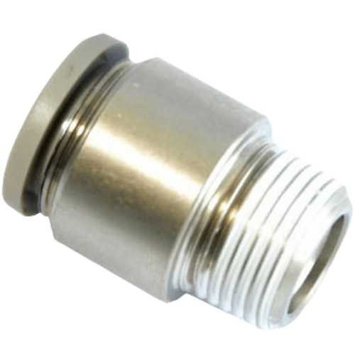 Round thread straight connector POC803-S