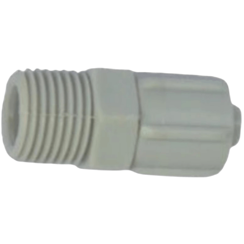 X-APCS Connector - straight through lock nut full plastic connector