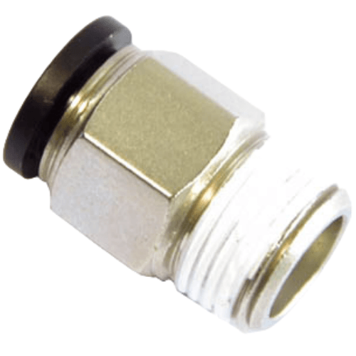 Connector - threaded straight X-EPC8M8