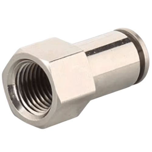 Connector - full copper internal thread straight through-X-APCFT