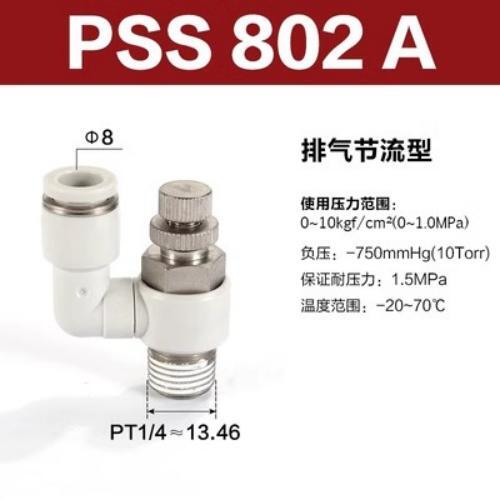排气节流型万向型调速阀 PSS802A