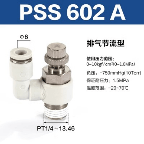 排气节流型万向型调速阀 PSS602A
